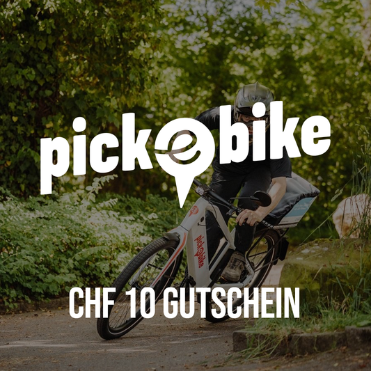 CHF 10.- Guthaben auf Pick-e-Bike Fahrten
